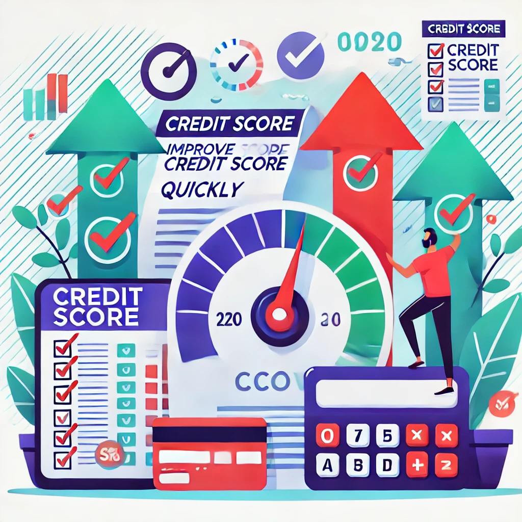 How to improve credit score quickly